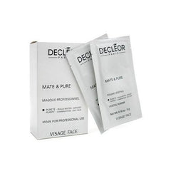 Mate &amp; Pure Mask Vegetal Powder - Combination to Oily Skin (Salon Size) 10x5g