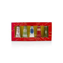 Hand Cream Collection Set: Cherry Blossom + Almond + Shea Butter + Rose + Verveine (Verbena) 5x30ml/1oz
