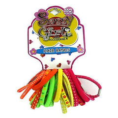 Neon colored hair bands ( Case of 96 )