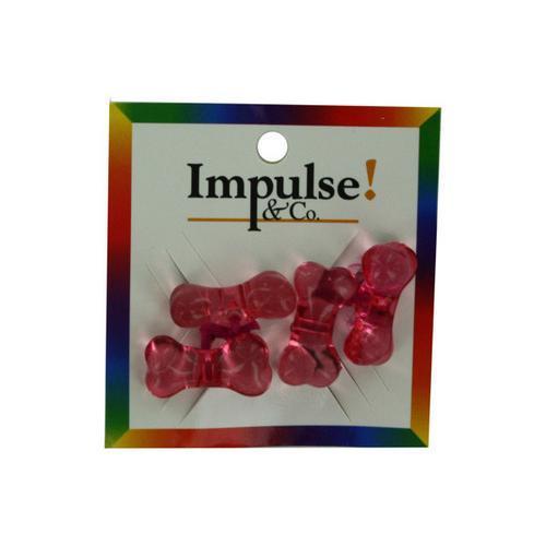 Ponytail holder with plastic bow design ( Case of 96 )