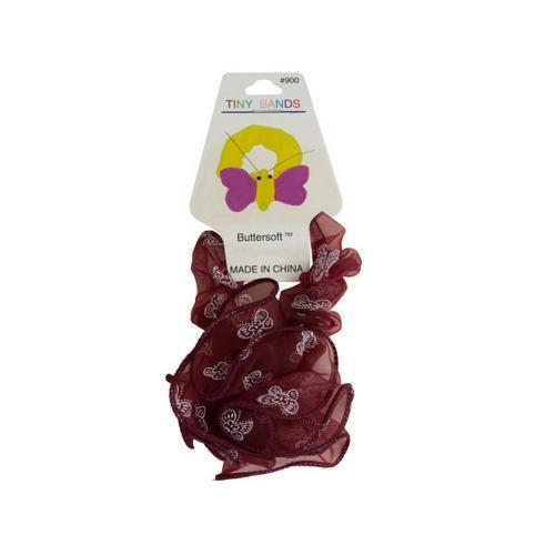 Small Chiffon Butterfly Hair Twister ( Case of 96 )