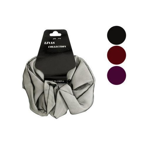 Large Layered Chiffon Hair Twister ( Case of 48 )