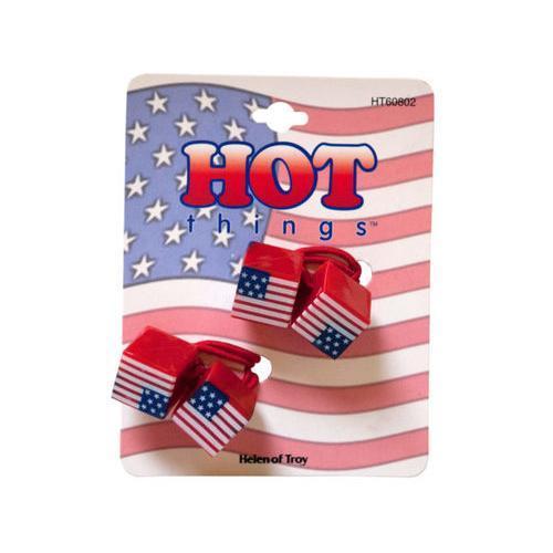 Patriotic Cubes Ponytail Holders ( Case of 108 )