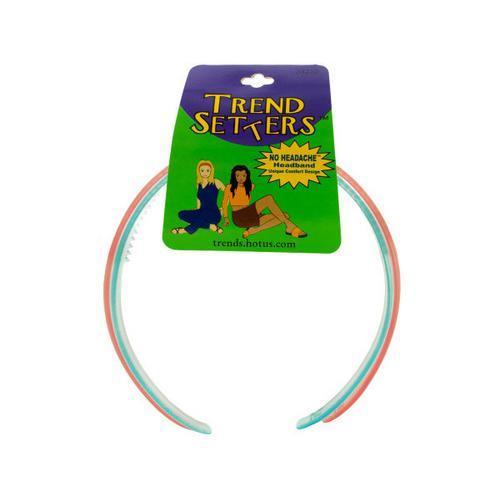 No Headache Frosted Headbands ( Case of 48 )