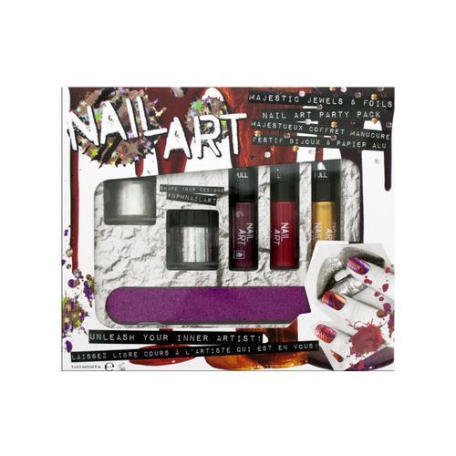 Majestic Jewels & Foils Nail Art Party Pack ( Case of 12 )