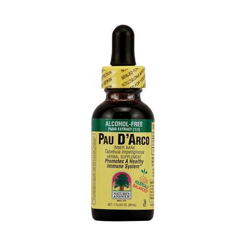 Nature's Answer Pau D'Arco Inner Bark (Alcohol Free 1 fl Oz)