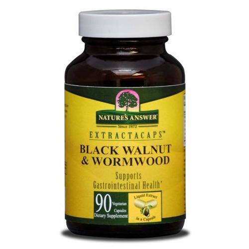 Nature's Answer Black Walnut and Wormwood (1x90 Liquid Capsules)
