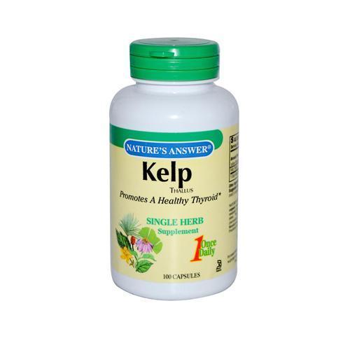 Nature's Answer Kelp Thallus (100 Capsules)