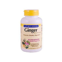 Nature's Answer Ginger Rhizome (60 Veg Capsules)