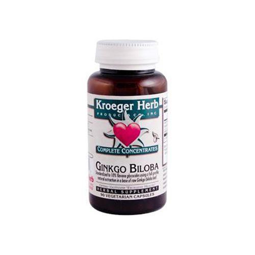 Kroeger Herb Ginkgo Biloba (90 Veg Capsules)
