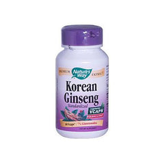 Nature's Way Korean Ginseng Standardized (60 Veg Caps)