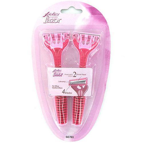 Ladies Disposable Razor Set ( Case of 72 )