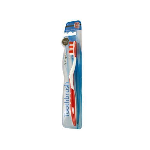 Soft Grip Medium Bristle Toothbrush ( Case of 108 )