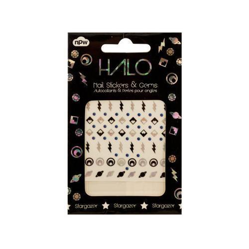 Stargazer Nail Stickers & Gems Set ( Case of 48 )