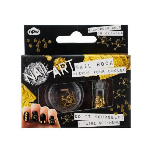 Skulls & Studs Do It Yourself Nail Art Kit ( Case of 72 )