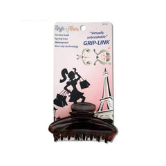 Large Grip-Link Claw Hair Clip ( Case of 48 )