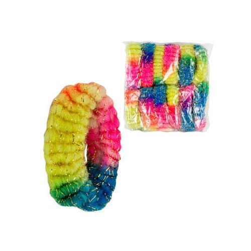 Sparkling Rainbow Hair Band Set ( Case of 80 )