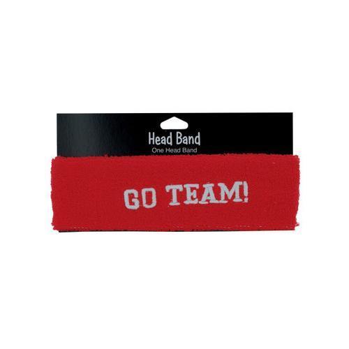Go Team Red Headband ( Case of 72 )