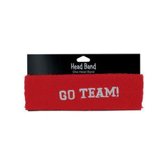 Go Team Red Headband ( Case of 72 )