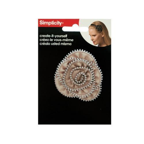 lg rosette silver zip ( Case of 54 )